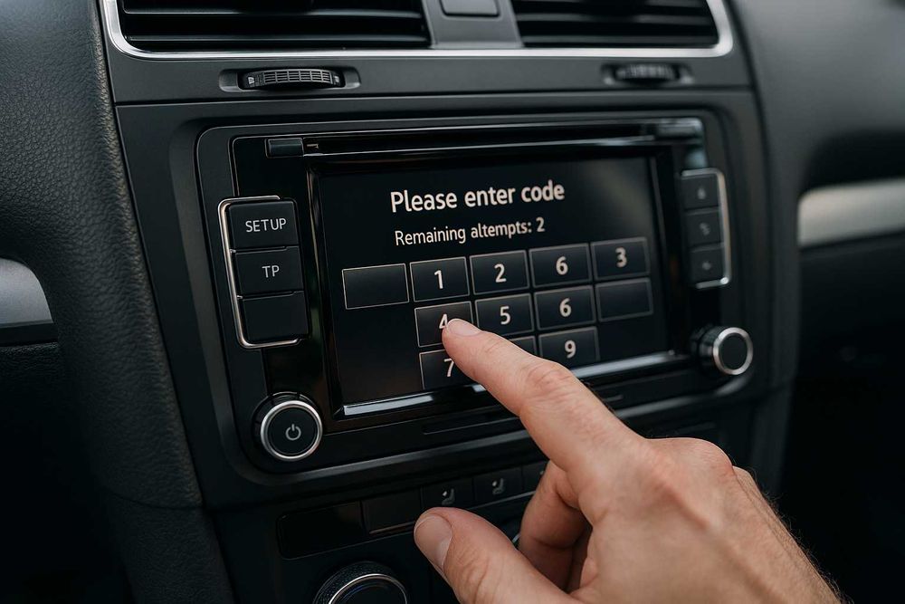 Radio casetofon Audi / A3 A4 A6 Q5 PIN/ Decodare cod Seat / Skoda / VW