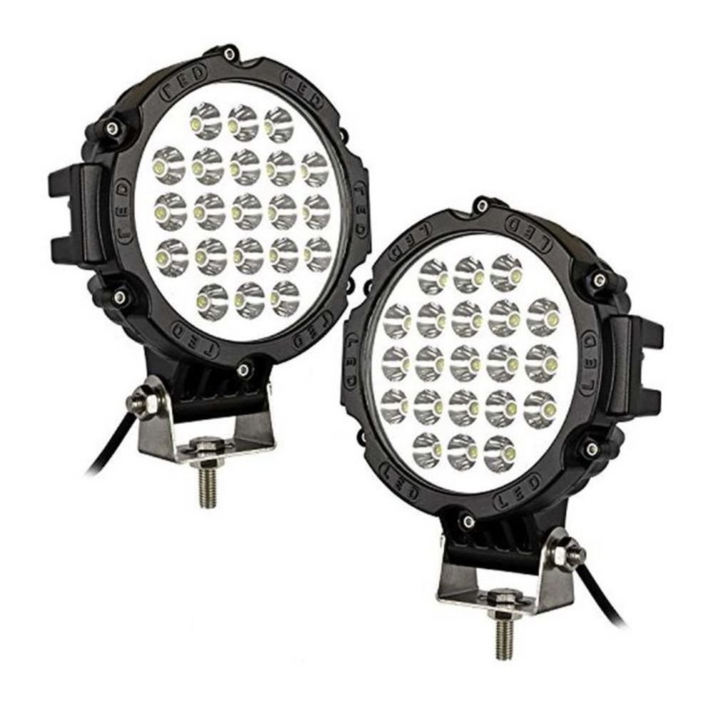 Диодни Фарове за Джип LED прожектор за джип трактор 2 БРОЯ 63W