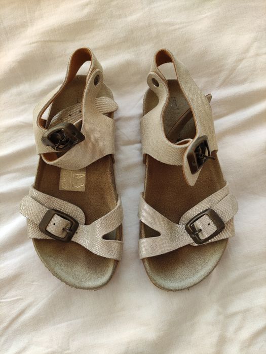 Детски сандалки от естествена кожа, български