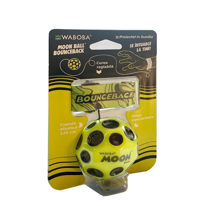 Minge hipersaritoare, cu sistem de prindere - Bounceback Moon Ball