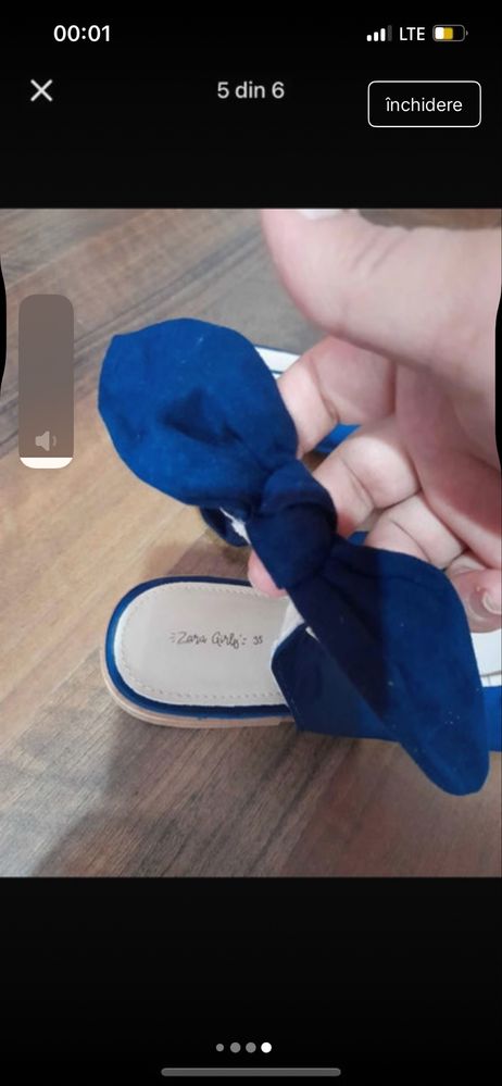 Opicute zara marime 35.
