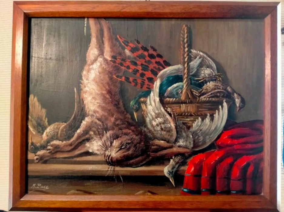 Michelangelo Pace - Natura morta con cacciagione