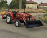 Hinomoto- kubota 24 cp|tractor japonez|4x4|incarcator frontal original