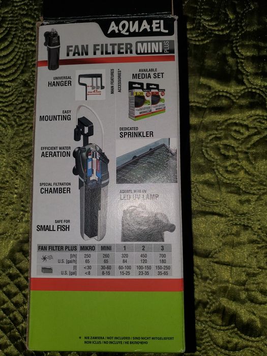 Vând filtru intern Fan Mini Plus pentru acvarii