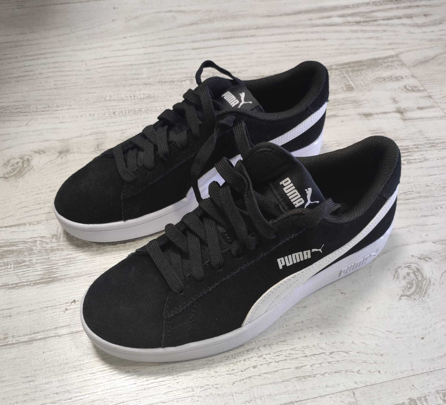 Дамски Сникърси Puma Smash v2 Sd Jr 365176 01 Puma Black/White