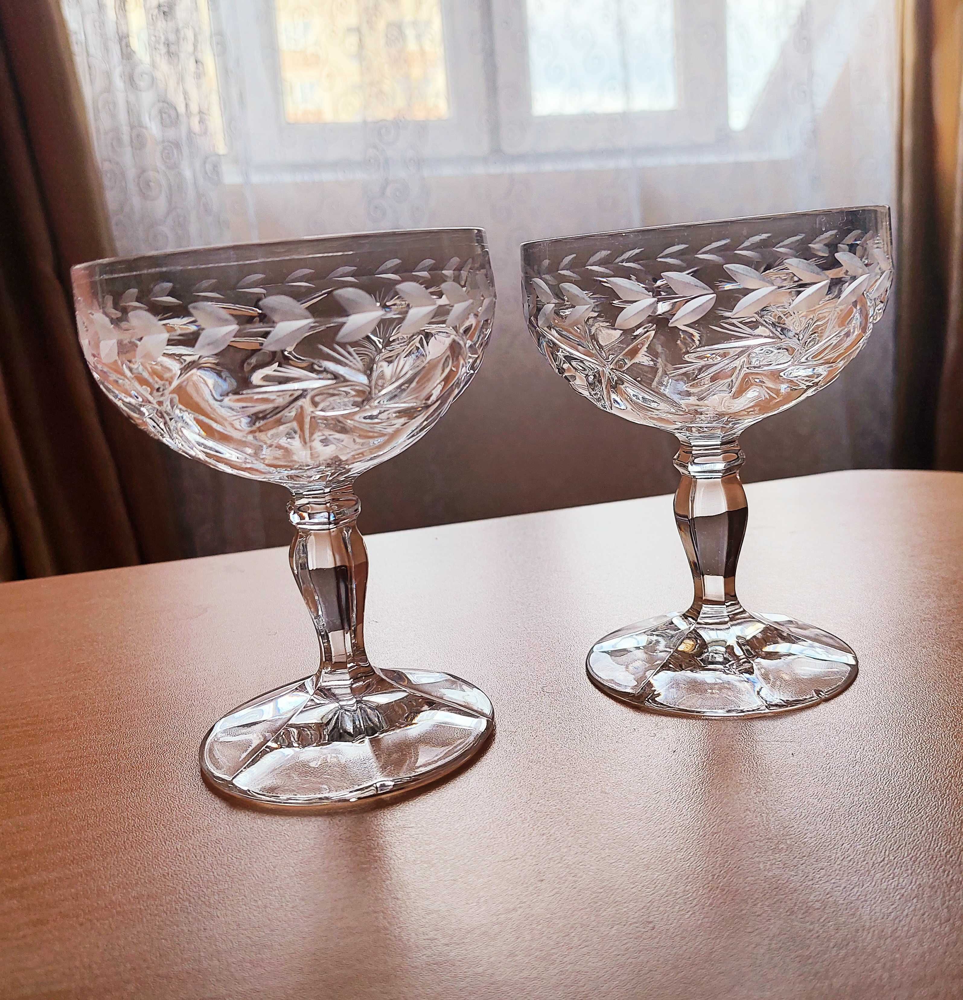 Креманки из хрусталя 2 шт