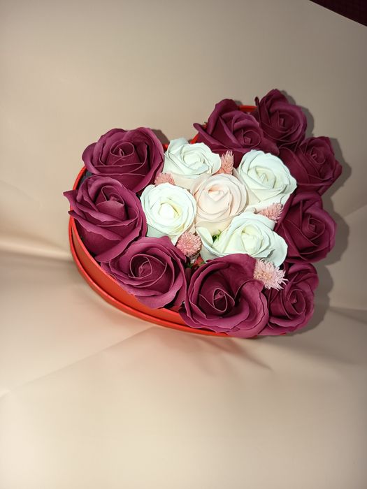 Flori din săpun ușor parfumate