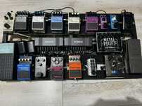 Pedale, pedalboard, pedalier, boss, power supply