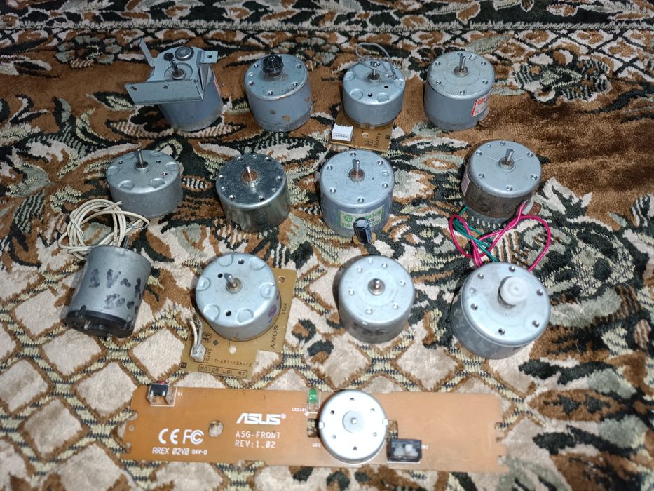Моторчики от5 до~9V