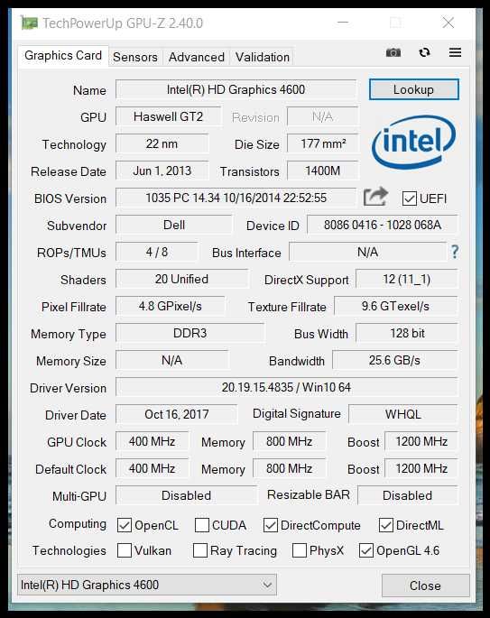 Лаптоп Dell Alienware 15 Intel Core™ i7-4710HQ 15,6 16gb AMD R9 390