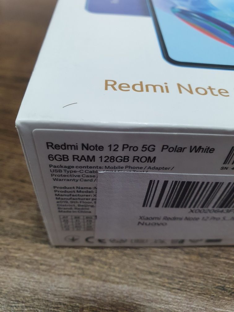 Xiaomi Redmi Note 12 Pro 5G 128 Gb Nou Sigilat