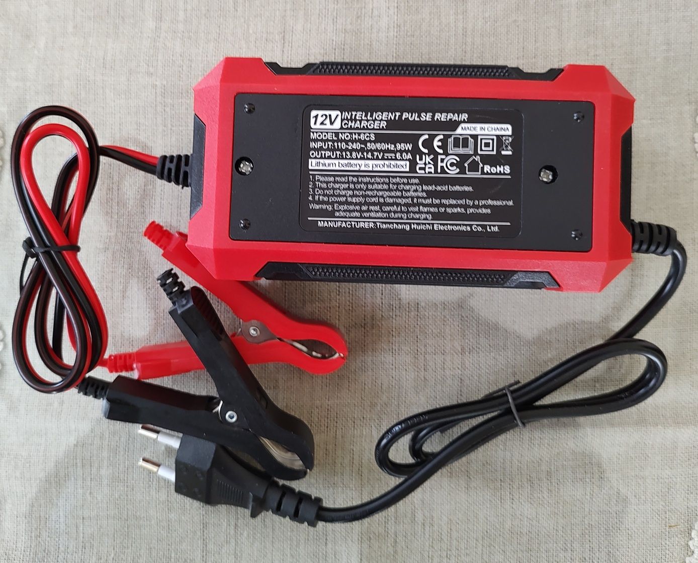 Зарядно 12V/6A-100Ah и 12V/10A 24V/5A-180Ah