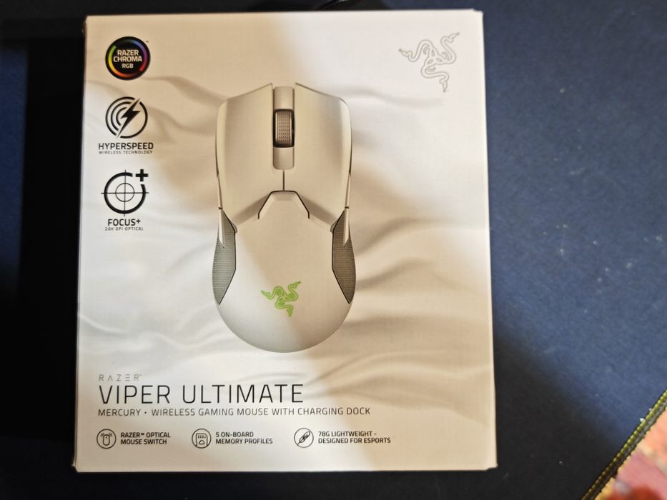 Razer Viper Ultimate alb *NOU
