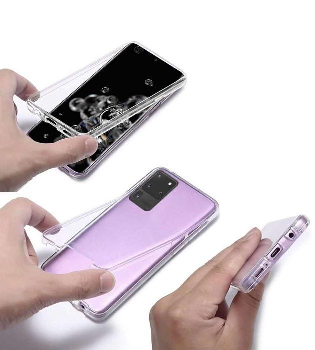 Husa CRYSTAL 360° fata + spate Samsung Galaxy S20 / S20 FE / S20 Ultra