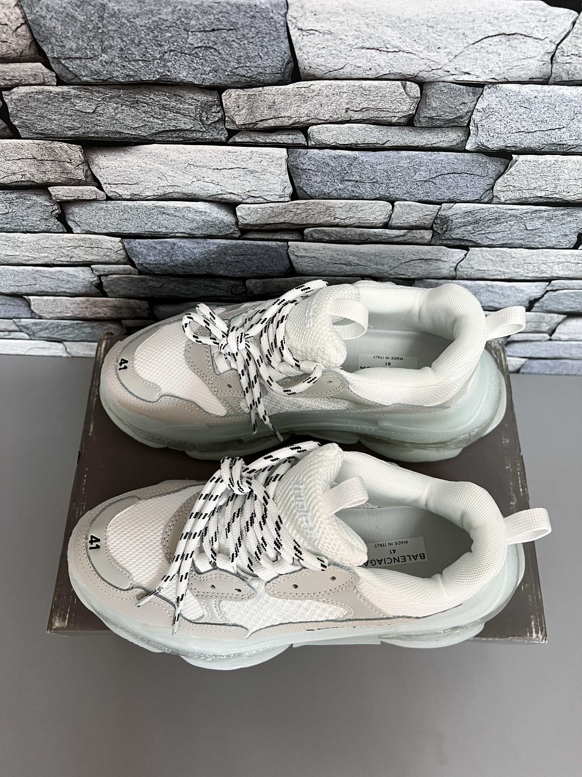 38 41 Balenciaga Triple S White