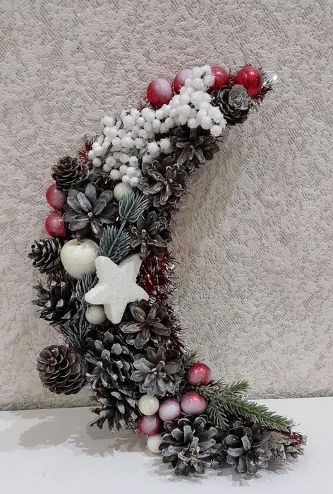 новогодний венок, месяц новогодний