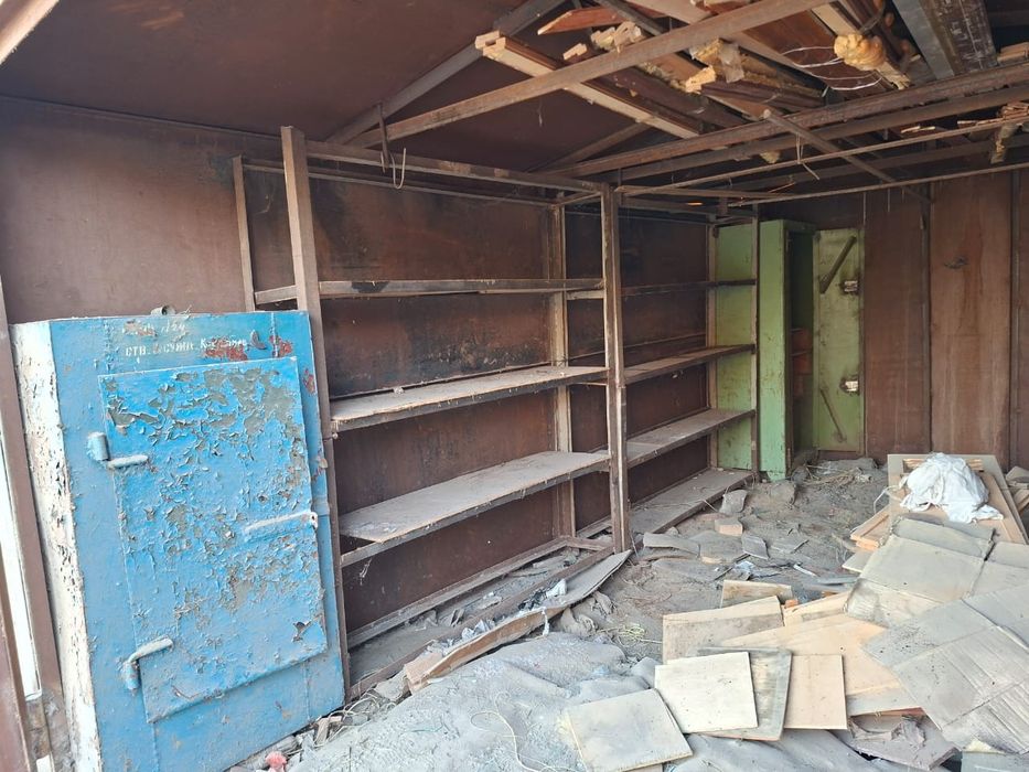 Металический гараж