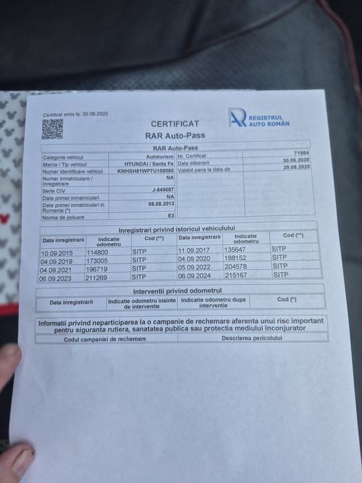 Hyundai santa fe 2007