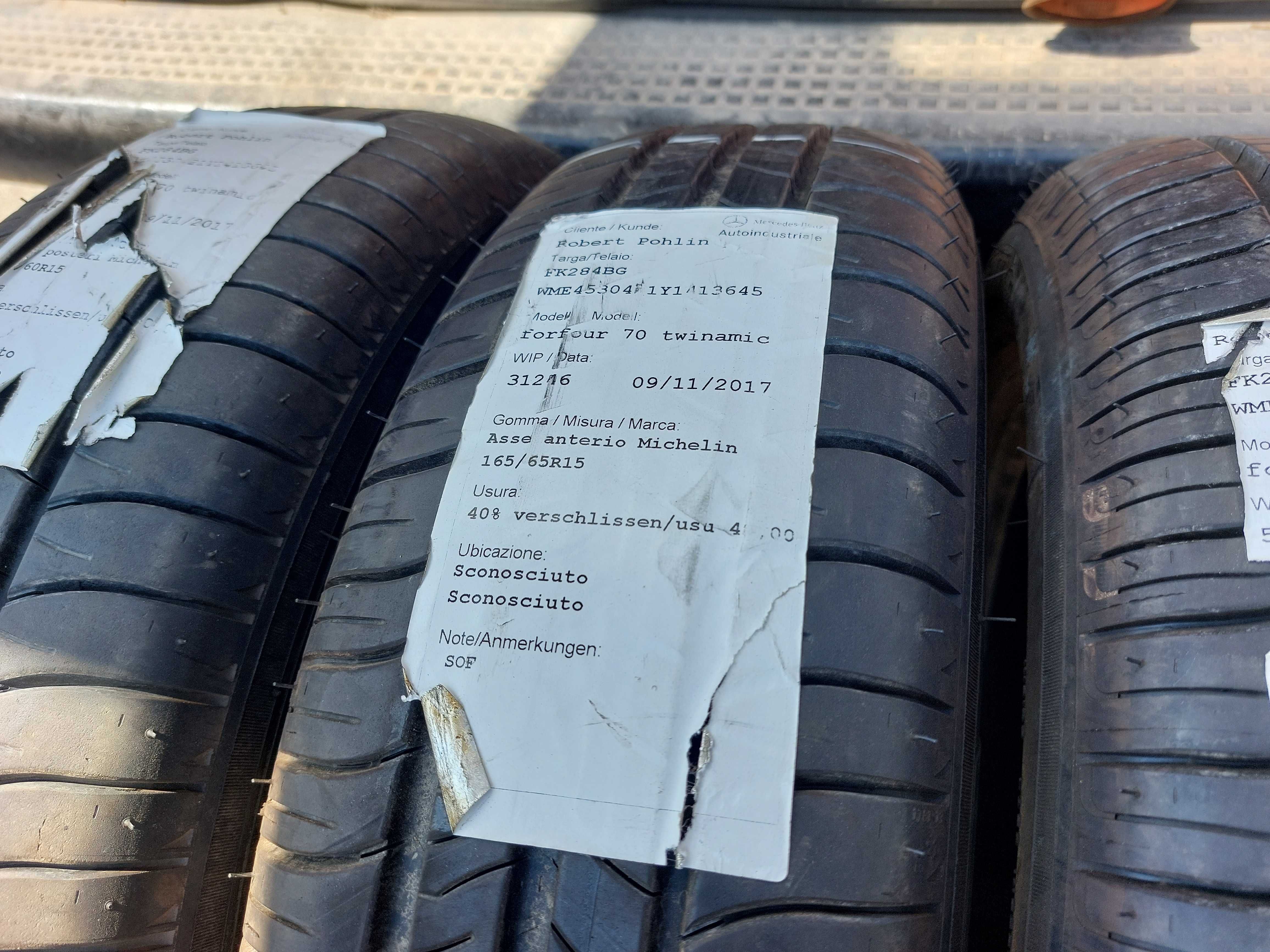 4бр.летни MICHELIN 165/65/15 81T DOT 2117