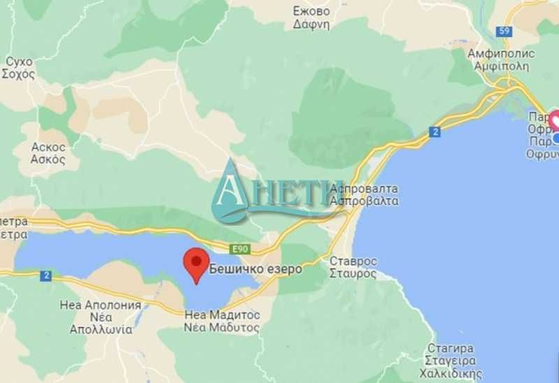 Парцел 1437м2 и75 маслинови дървета с.Волви, Аспровалта Гърция, с вода