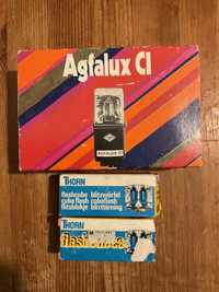 Flash vintage Agfa Lux set complet + flash bulb