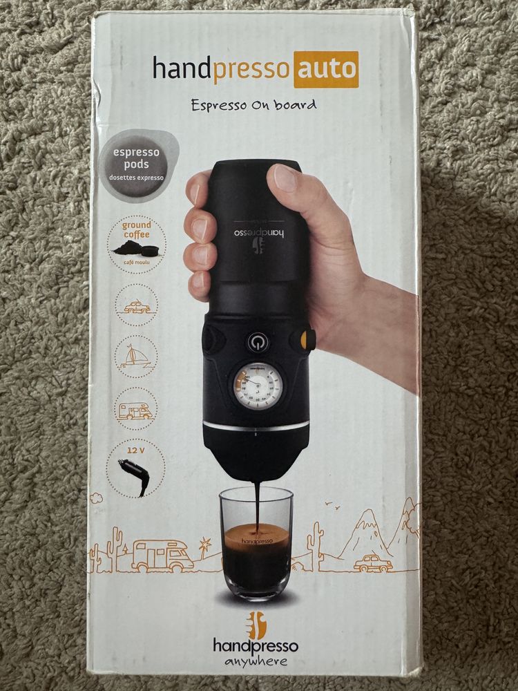 Handpresso кафемашина за кола, кемпер камьон