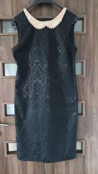 Rochie neagra din catifea