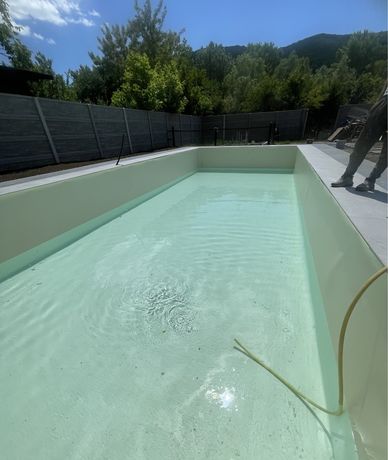 Montaj liner ( membrana PVC ) pentru piscina