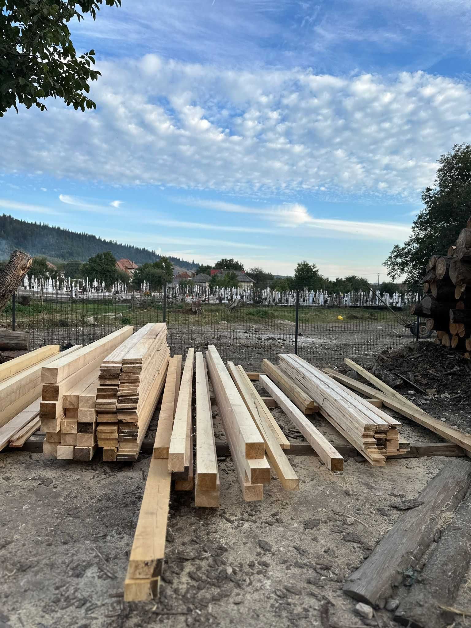 vand cherestea, scândură, grinzi etc. cu transport oriunde in tara