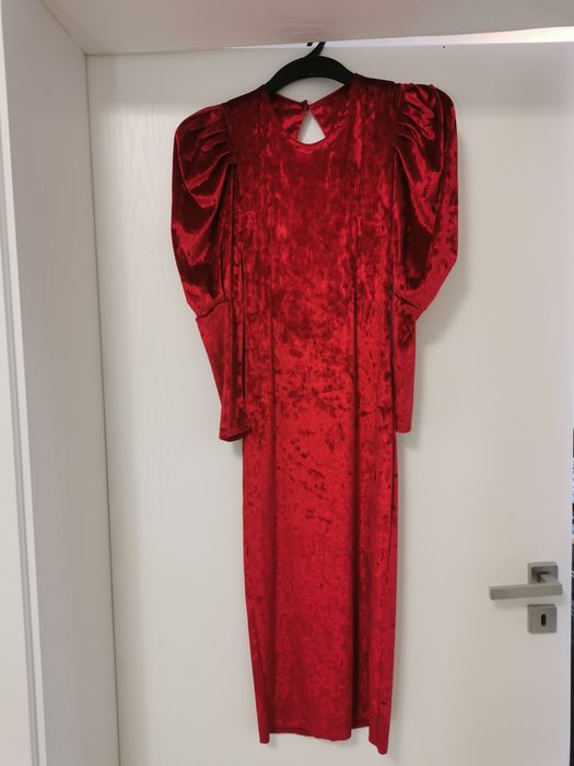 Rochie noua din catifea Ramona Badescu, marimea S