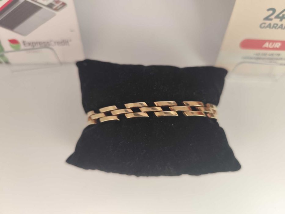 Bratara aur 8 K, 15.80 gr. (Ag.39 Gara 2 / b17005.1) Garantie 2 Ani!