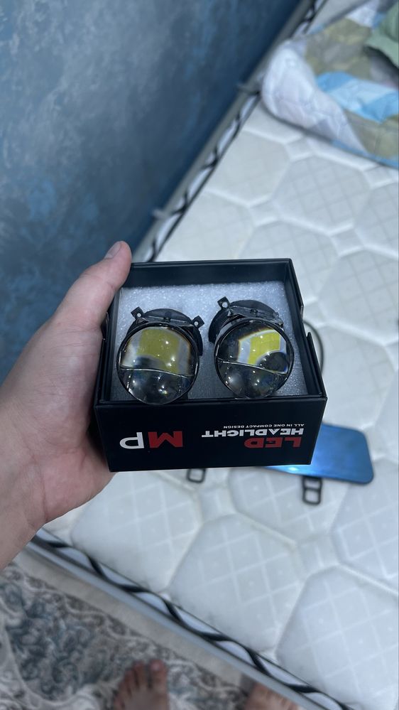 Н4 линзы bi led хорошом соостояний продам