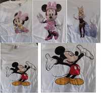 3 tricouri cu Minie mouse, baby Minie, Mickey Mouse