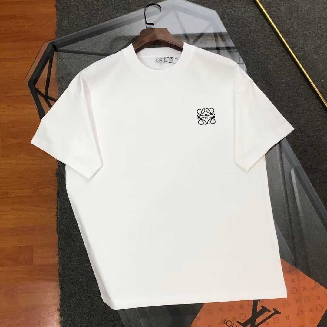LOEWE Anagram T-shirt тениска бяла oversize размер M НОВА