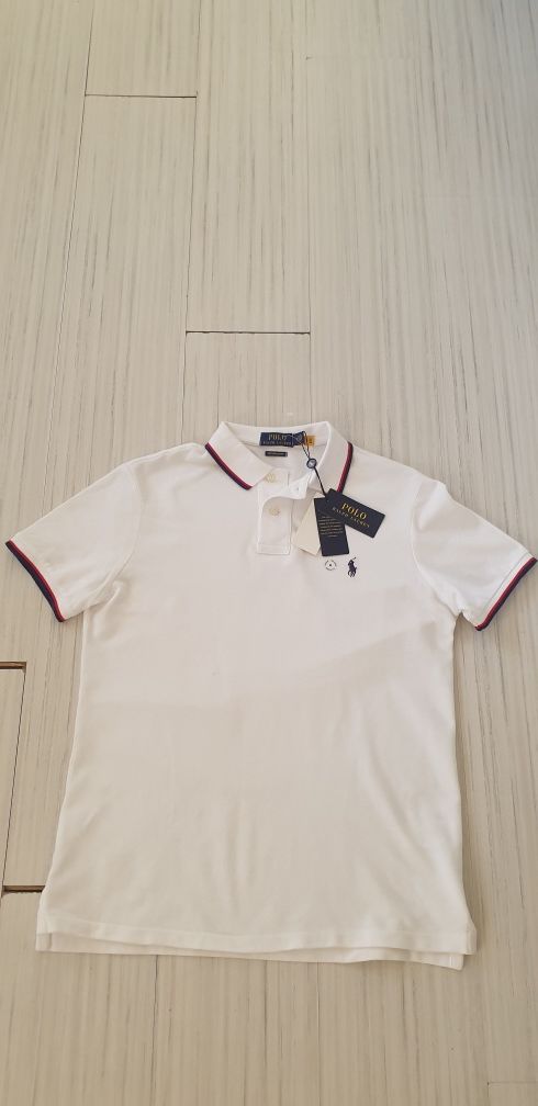 POLO Ralph Lauren  Slim Fit Pique  Cotton / M НОВО! ОРИГИНАЛ! Мъжка Те