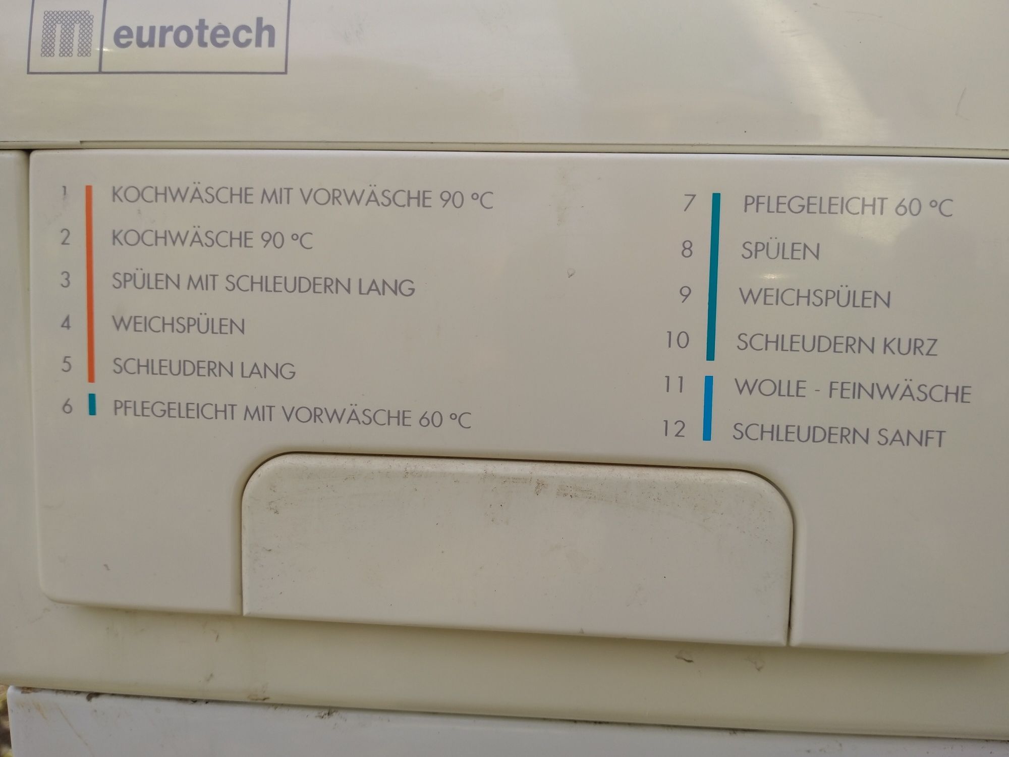 Пералня EUROTECH EW 1112 за части