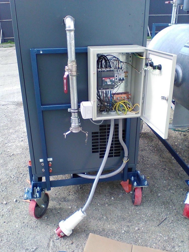 Electrocompresor + Rezervor de aer orizontal galvanizat ATLAS COPCO