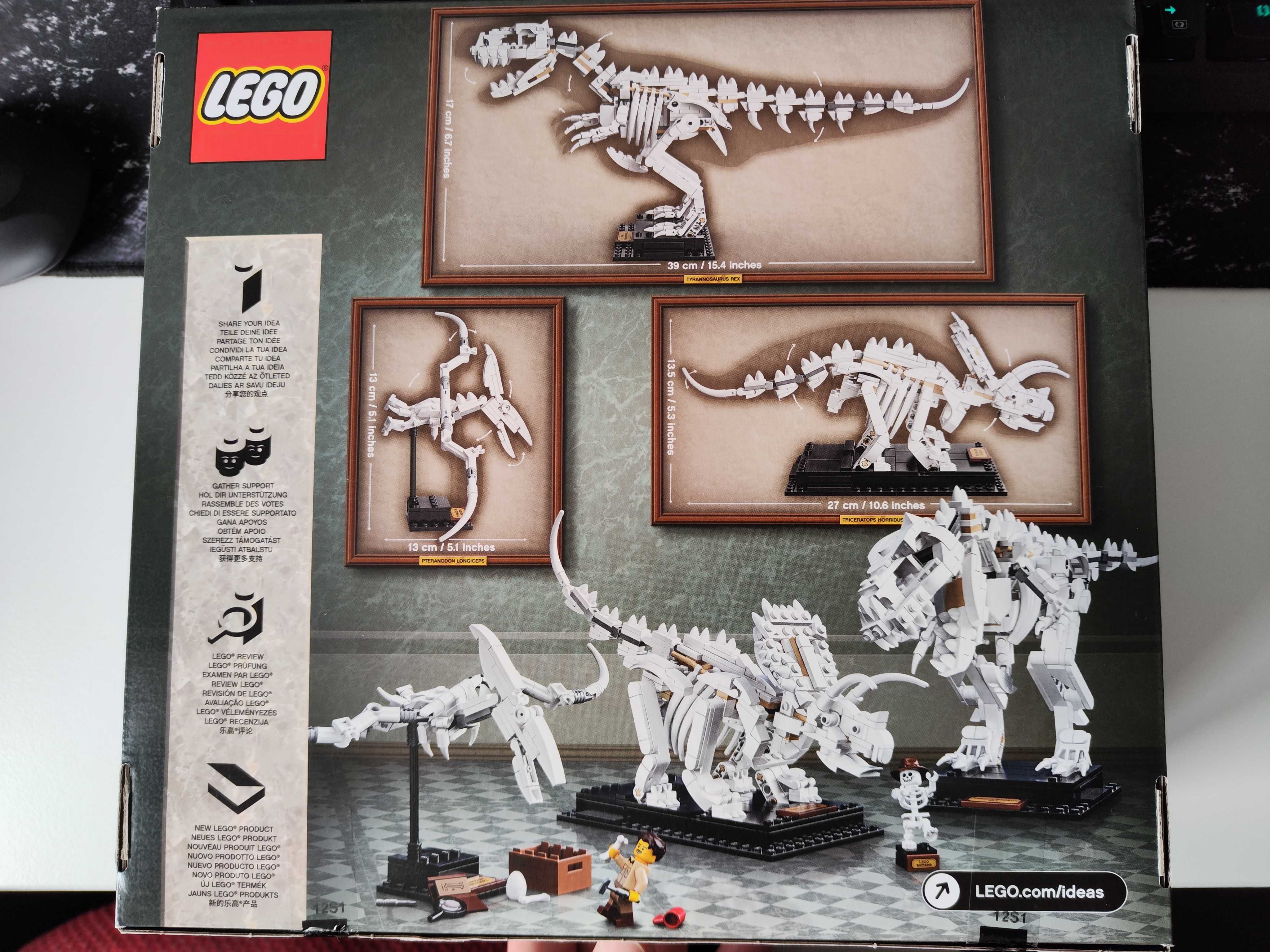 Fosile de Dinozauri, Lego Ideas 21320 - Construit
