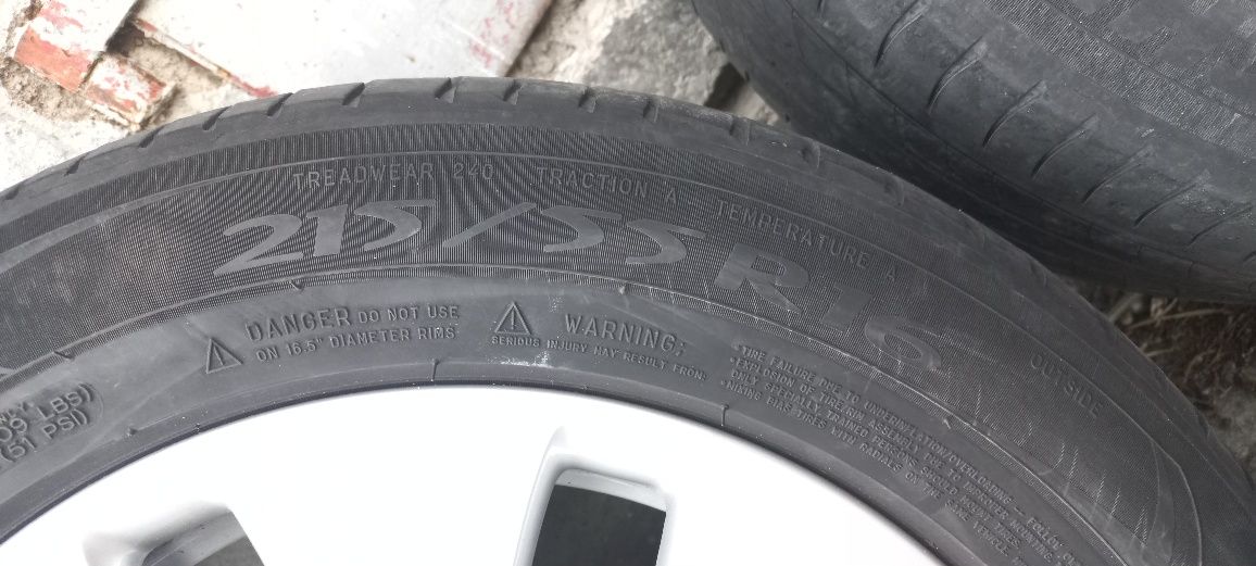 5х112 ДЖАНТИ 16 за Ауди, и Ваг групата с 215 55 16  Мишелин