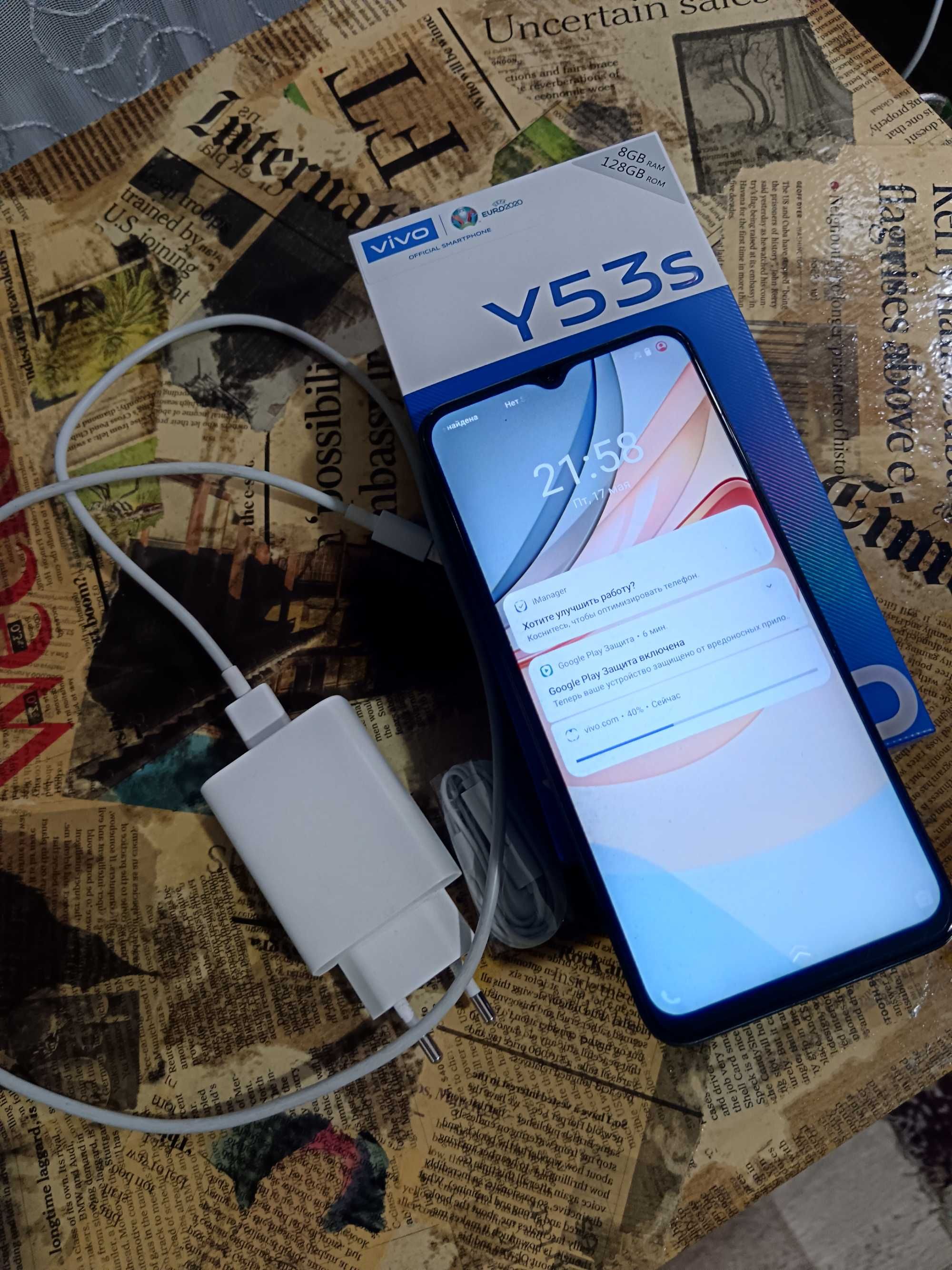 Продам смартфон VIVO Y53s б/у