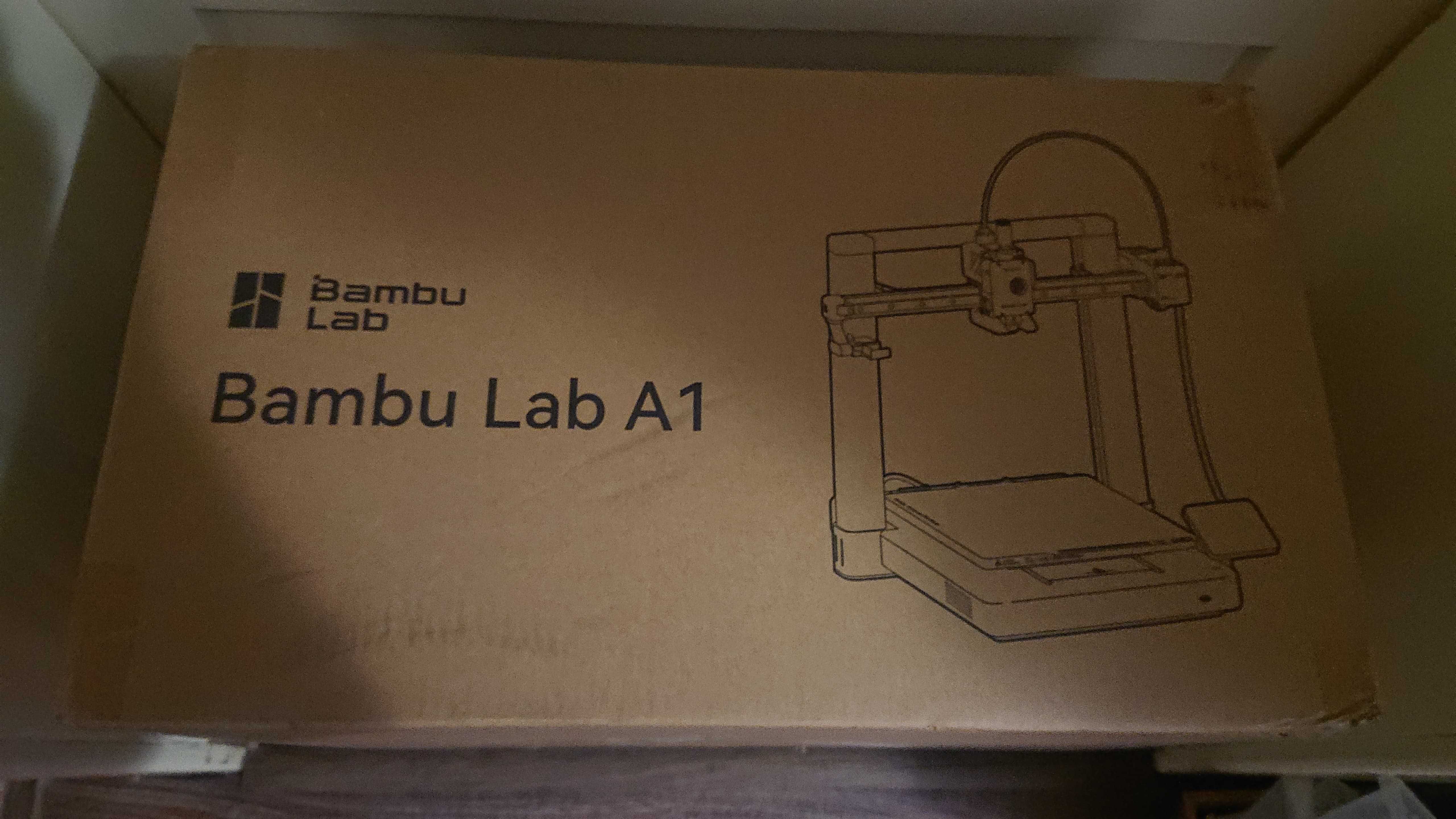 Bambulab A1 noua, sigilata.