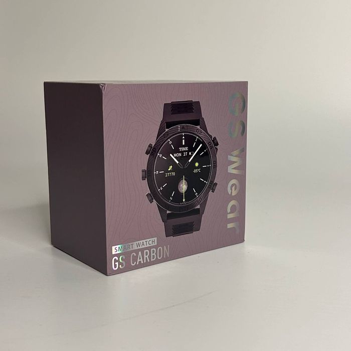 Спортивные часы GS Carbon — WhatsApp, звонки, GS Fit