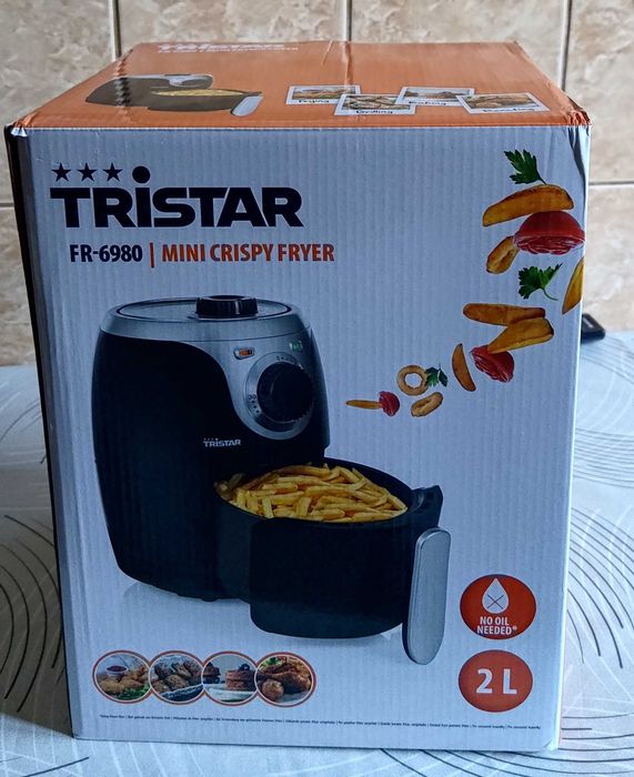 Friteuza cu aer cald air fryer Tristar FR-6980, 1000 W, 2 litri