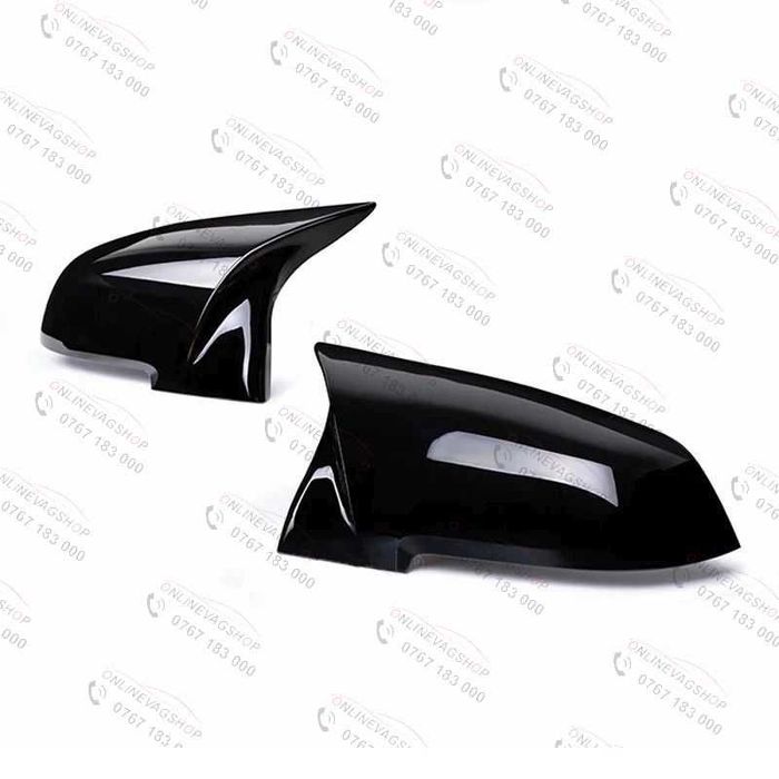 Capace oglinda negru lucios BMW F20,F22,F30,F34,F32,E84 Batman M Style