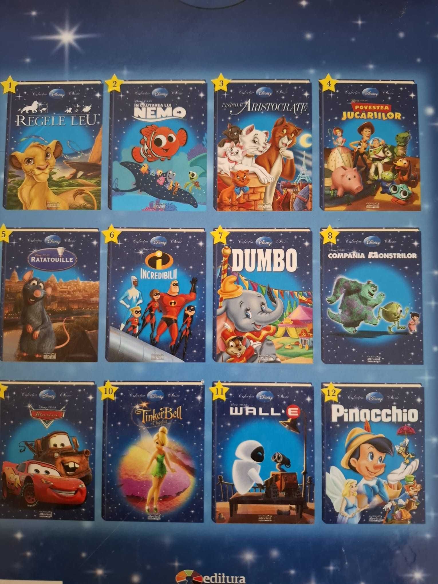 Carti de Povesti Disney - Colectia Adevarul - 24 de carti