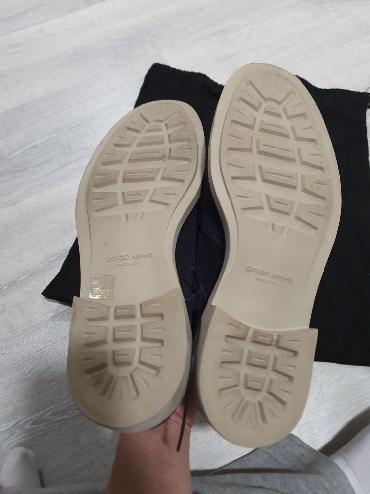 Pantofi Giorgio Armani nr 10  purtati de 2 ori