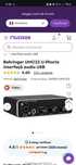 Placa sunet behringer umc 22