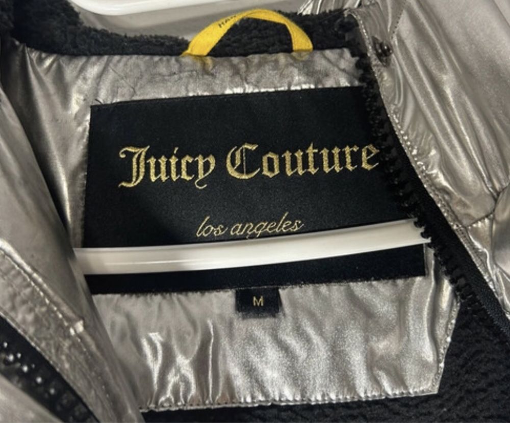 Geaca puffer lucioasa Juicy Couture