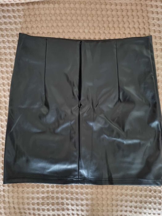 Кожена пола - SHEIN