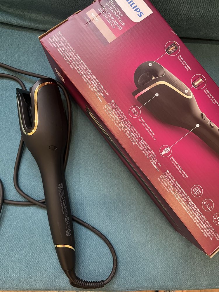 Маша за коса Philips StyleCare Prestige BHB876/00, Автоматична